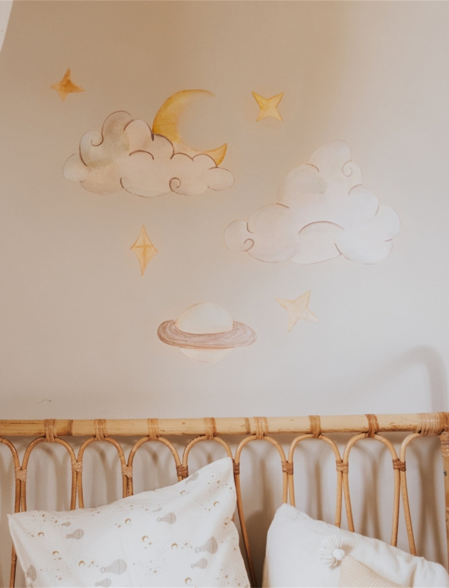 That's Mine Wallsticker saturn himmel - Multi - 100% Tekstil folie Buy Bolig & udstyr||Børneværelset||Wallstickers||Alle||personale||alt minus sløjfe||NOOS||Wallstickers - himlen||mette-sale||noos u. 350||Black week - bundle 2||Orderly Emails - Recommended Products||Udstyr til børneværelset||All here.