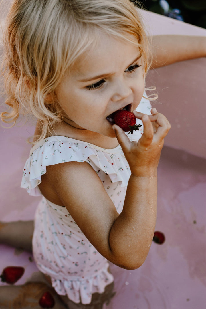 Sophie-Badeanzug – Waldbeeren