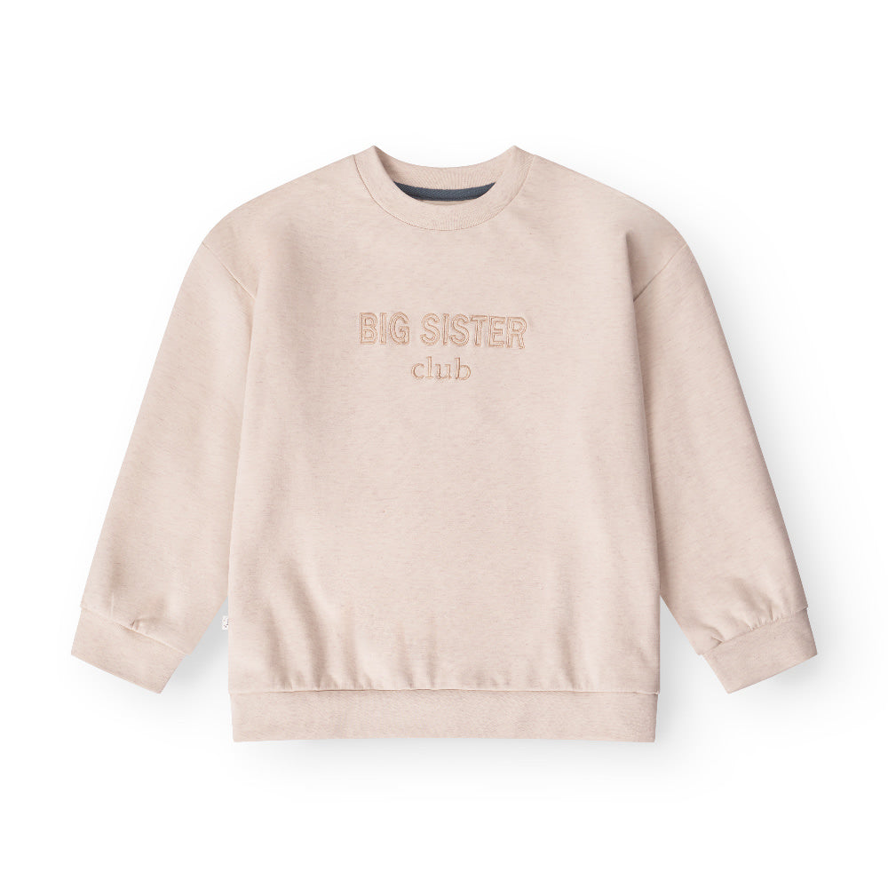 That's Mine Finley storesøster sweatshirt - Club - 95% Organic cotton / 5% Elastane Buy Overdele||Sweatshirts||Favoritter||NOOS here.