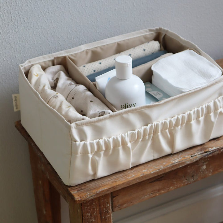Lily pusleopbevaringskasse - Light creme