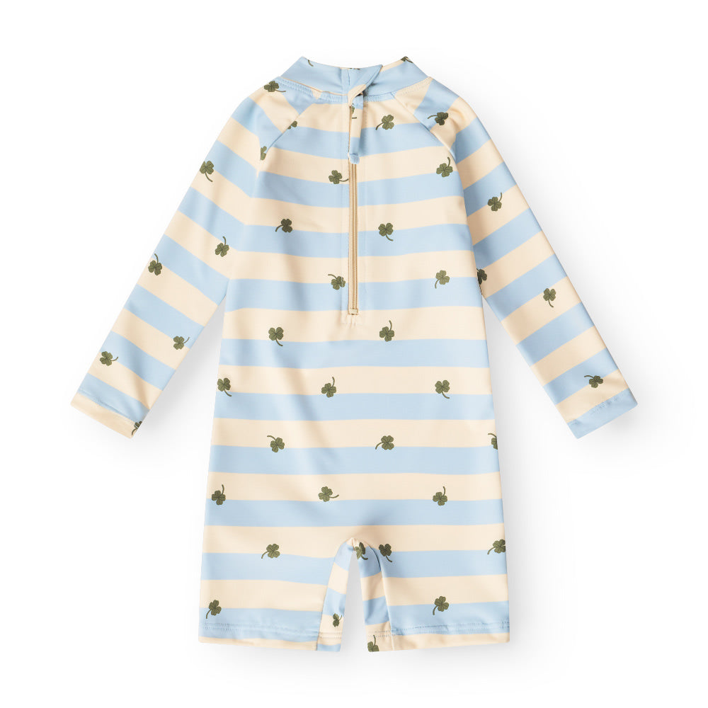 That's Mine Sune badedragt - Clover stripes - 85% Recycle polyester / 15% Elastane Buy Badetøj||personale here.