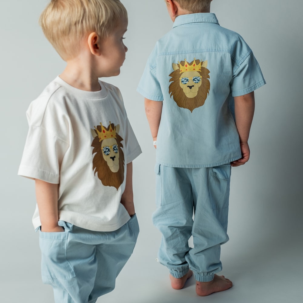 That's Mine Joe bukser - Blue mist - 100% Organic cotton Buy Bukser||Bukser & shorts||personale here.