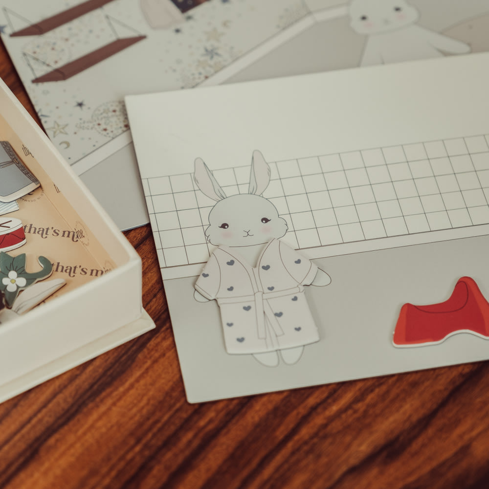 Lou magnetisk legekasse - Bunny