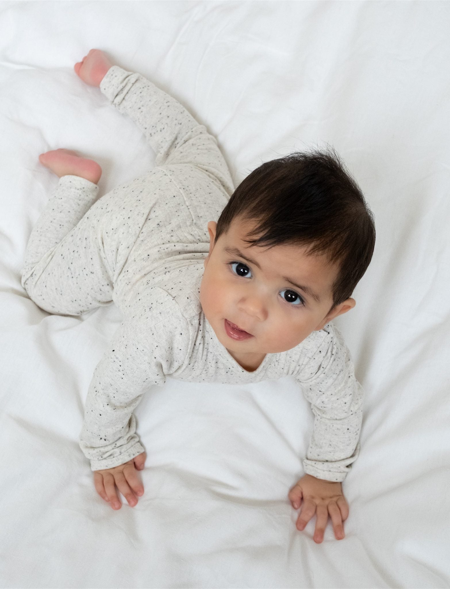 That's Mine Daniel leggings - Ercu melange - 5% Elastane 95% Organic cotton Buy Tøj||Leggings||Bukser og leggings||Bukser & shorts||Alle||Favoritter||personale||Baby essentials||Efterår & vinter 2025||alt minus sløjfe||NOOS||AW25 NOOS||mette-sale||Jersey||Jersey||Orderly Emails - Recommended Products||All here.