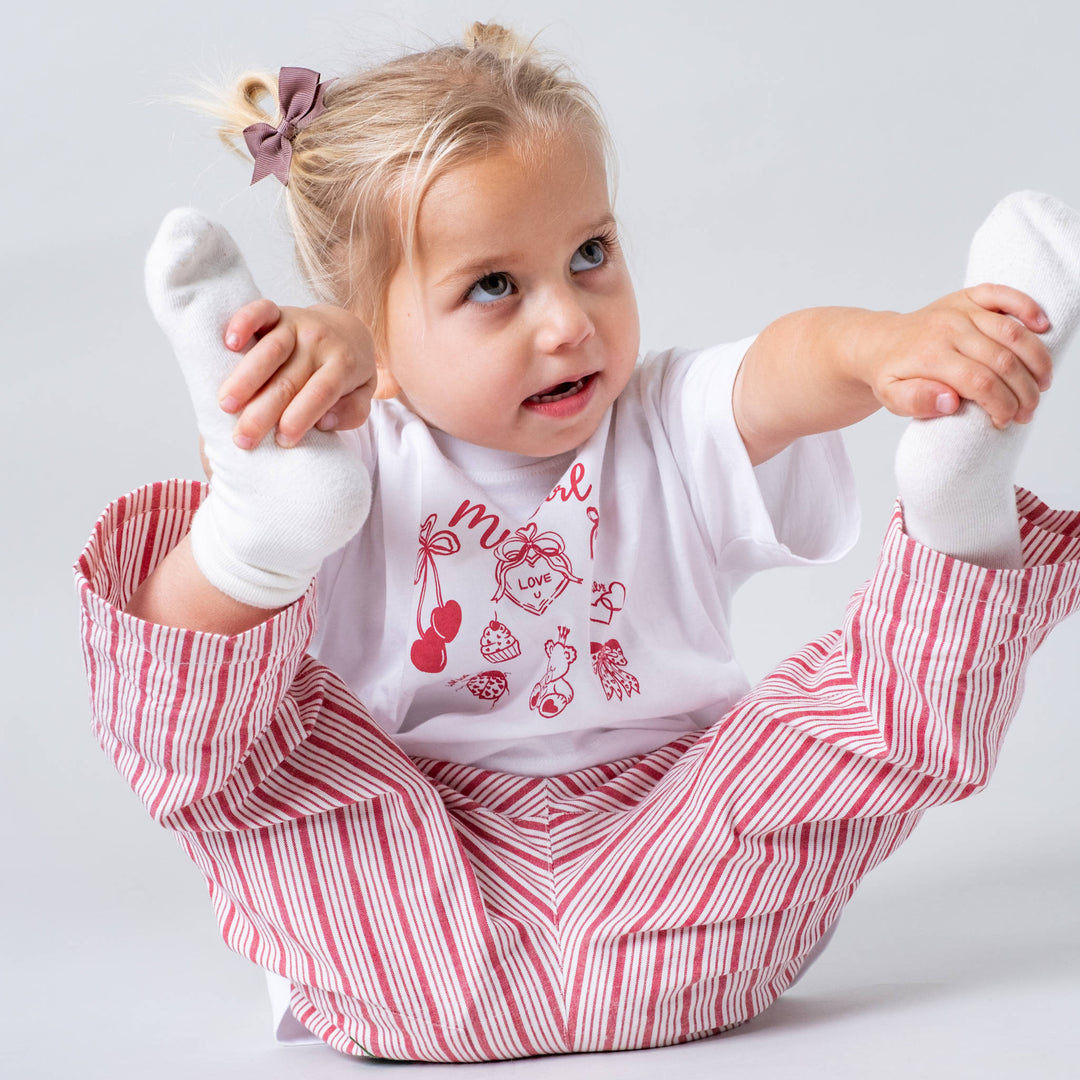That's Mine Vilde oversized t-shirt - My girl - 100% Organic cotton Buy T-shirts||Overdele||personale||Jersey here.