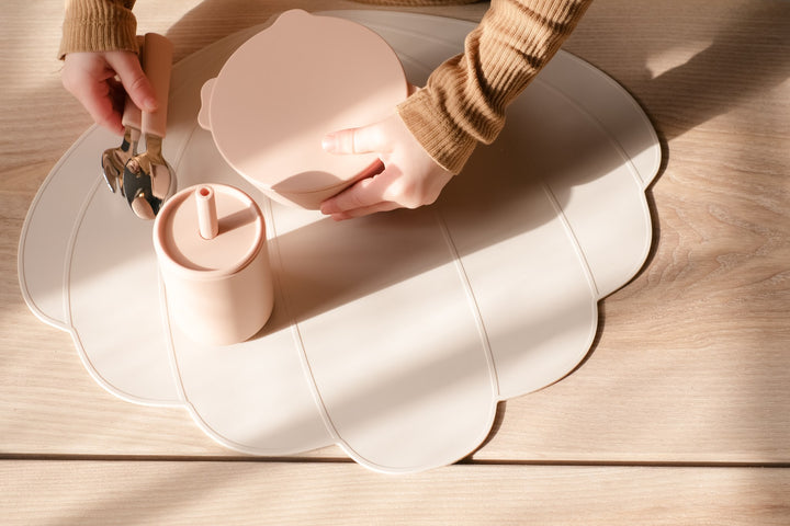 Tischset Muschel – Dusty Rose