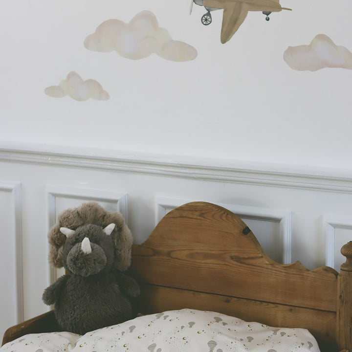 That's Mine Wallsticker Clouds 5-pak - Multi - 100% Textile foil Buy Bolig & udstyr||Børneværelset||Wallstickers||personale||NOOS||Wallstickers - himlen here.