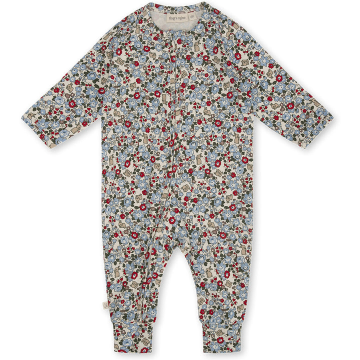 That's Mine Elliotte onesie - Flora bunnies rouge - 48% Organic cotton / 47% Modal / 5% Elastane Buy Tøj||Skjorter & toppe||Onesies||Alle||personale||Basics til de små||AW24 - VIP adgang||Efterår 2024||Flora bunnies rouge here.