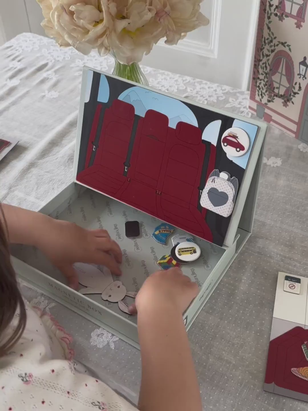 Lou magnetisk legekasse - Travel